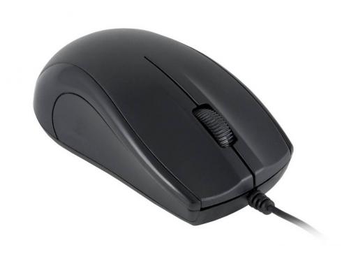 Мышь Oklick 185M black optical (1000dpi) USB (2but)