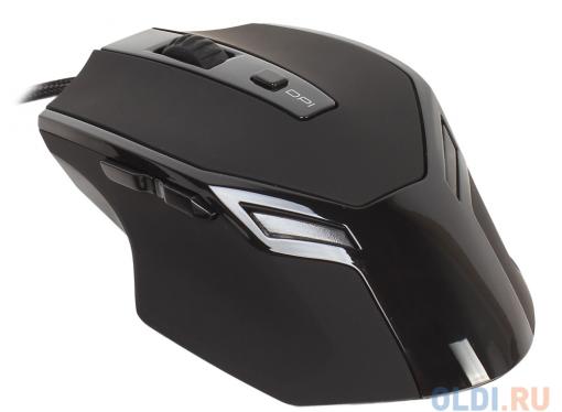 Мышь Oklick 835G черный оптическая USB игровая (5but)