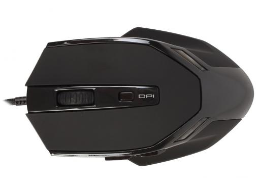 Мышь Oklick 835G черный оптическая USB игровая (5but)