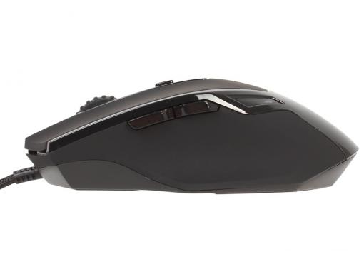 Мышь Oklick 835G черный оптическая USB игровая (5but)