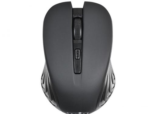 Мышь Oklick 545MW черный/черный оптическая (1600dpi) беспроводная USB (4but)