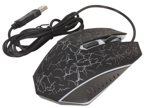 Мышь Oklick 895G черный оптическая (2400dpi) USB игровая (5but)
