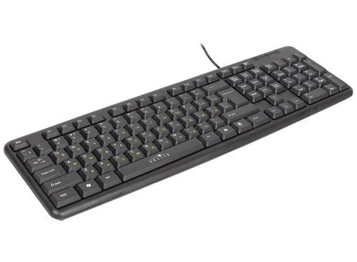 Клавиатура Oklick 130M black USB