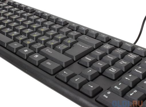 Клавиатура Oklick 130M black USB