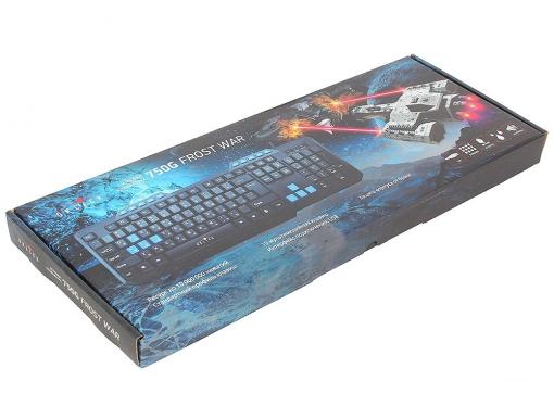 Клавиатура Oklick 750G black/black USB