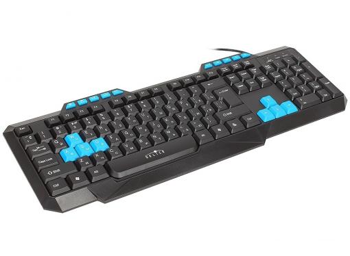 Клавиатура Oklick 750G black/black USB
