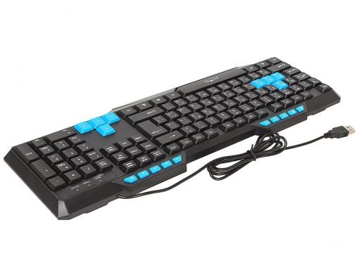 Клавиатура Oklick 750G black/black USB