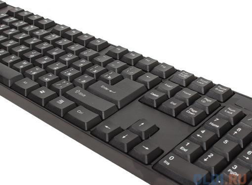 Клавиатура + мышь Oklick 210M kb:black mou:black USB cordless