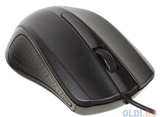 Клавиатура + мышь Oklick 600M kb:black mou:black USB
