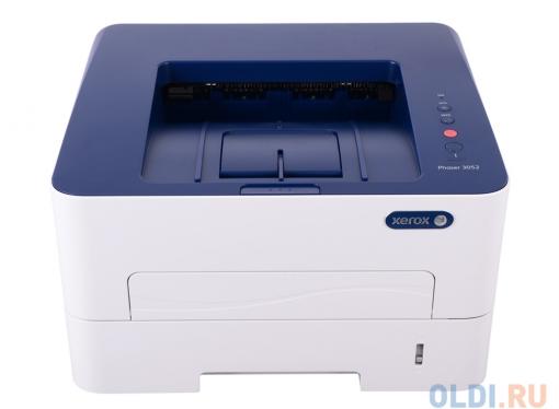 Принтер Xerox Phaser 3052NI (A4, лазерный, 26 стр/мин, до 30K стр/мес, 256 Mb, PCL 5e/6, PS3, USB, Ethernet, лоток 250 листов)