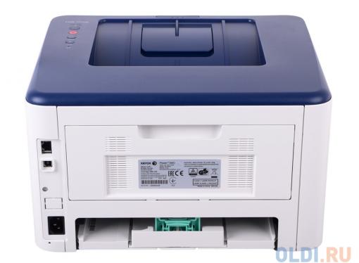 Принтер Xerox Phaser 3052NI (A4, лазерный, 26 стр/мин, до 30K стр/мес, 256 Mb, PCL 5e/6, PS3, USB, Ethernet, лоток 250 листов)