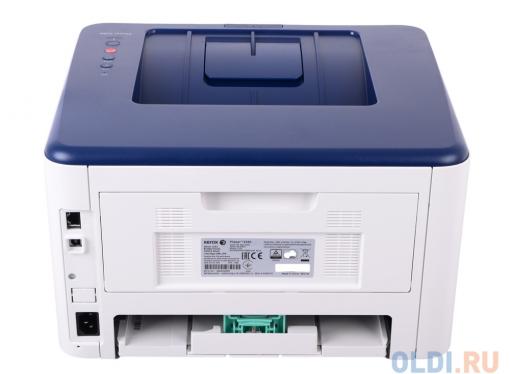 Принтер Xerox Phaser 3260DNI (A4, лазерный, 28 стр/мин, до 30K стр/мес, 256 Mb, PCL 5e/6, PS3, USB, Ethernet, лоток 250 листов, Duplex)