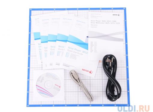 Принтер Xerox Phaser 3260DNI (A4, лазерный, 28 стр/мин, до 30K стр/мес, 256 Mb, PCL 5e/6, PS3, USB, Ethernet, лоток 250 листов, Duplex)