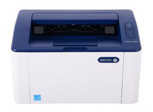 Принтер Xerox Phaser 3020 (A4, лазерный, 20 стр/мин, до 15K стр/мес, 128MB, GDI)